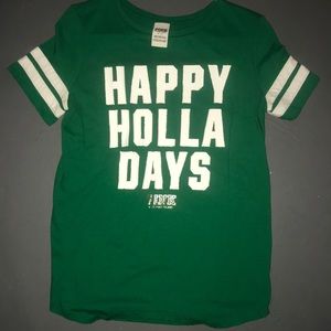 Happy Holla Days VSPINK Christmas Shirt